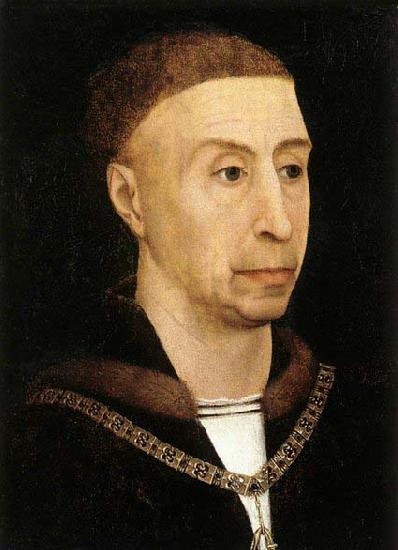 WEYDEN, Rogier van der Portrait of Philip the Good Sweden oil painting art